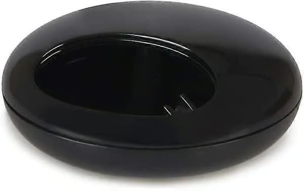 Pebble Askkopp med lock (svart)