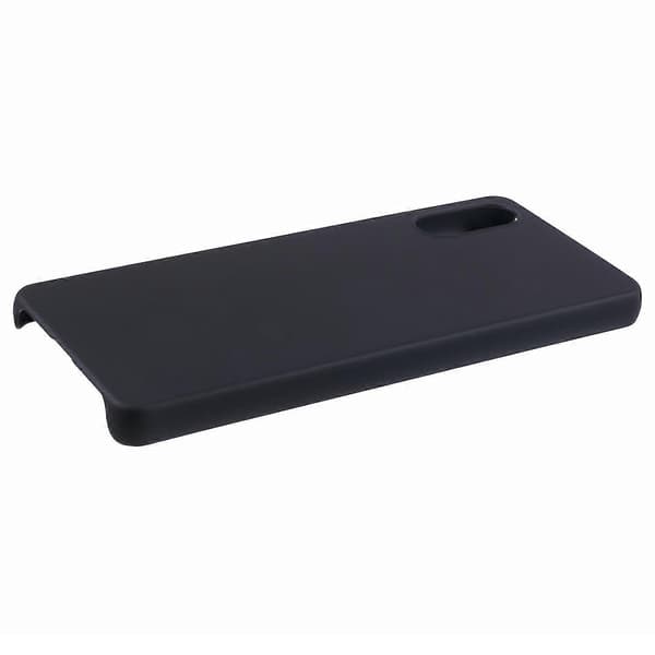 Til Sony Xperia 10 VI Case Skin-touch Mat Hård PC Ufuldstændig Dækning Telefon Shell - Sort
