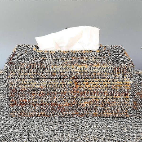 Papirholder Rattan Tissueboks Elegant Boligindretning