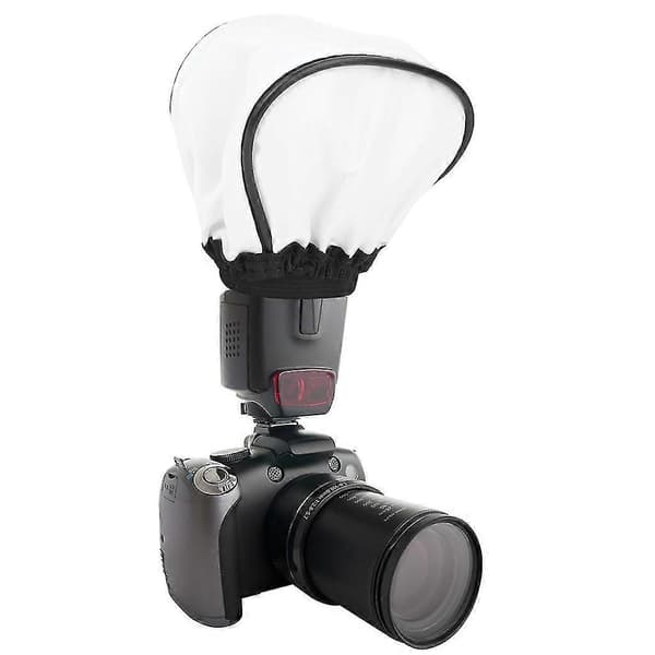 2x Softbox-diffuusori valokuvien salamavalolle
