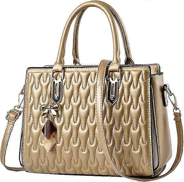 Handväskor & Axelväska Tote Bag För Kvinnor Mode Damväskor Damplånbok Satchel Axelväska Tote Läder Väska