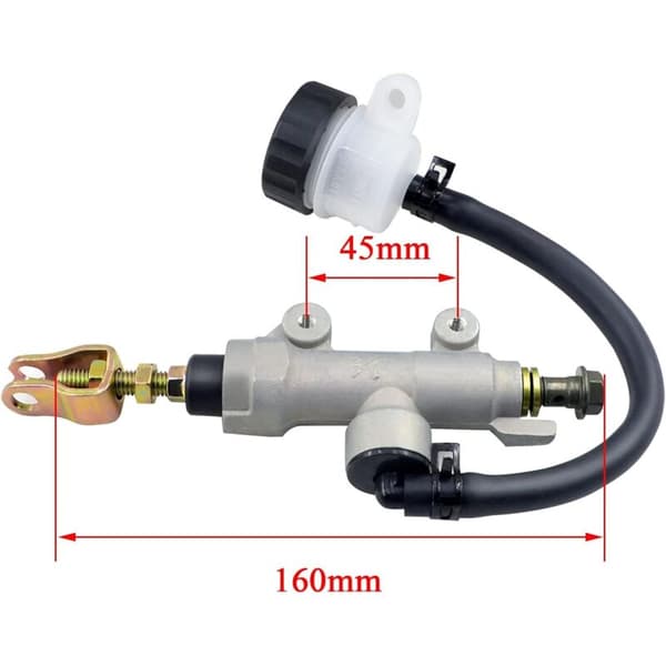Bakre bremsemasterpumpe for Yamaha Kawasaki