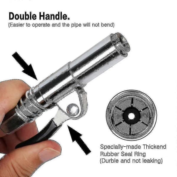 Rasvanippa Npti/8 10000psi Fp Heavy Duty Quick Release Rasvapistoolin liitin Xxf
