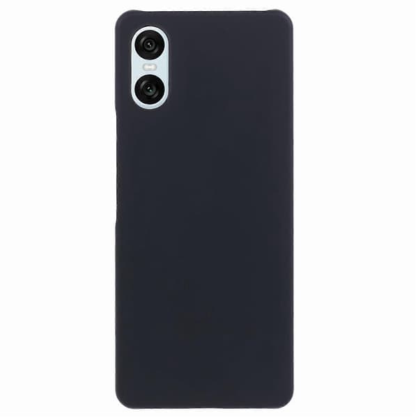 Til Sony Xperia 10 VI Case Skin-touch Mat Hård PC Ufuldstændig Dækning Telefon Shell - Sort