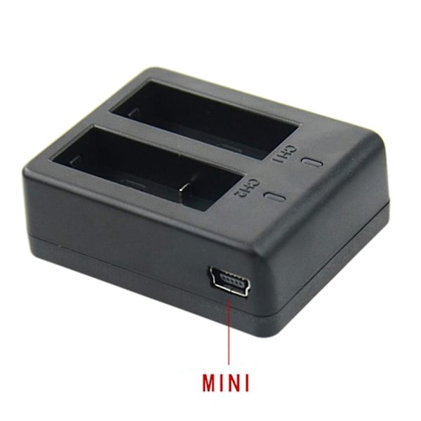 Professionel Oplader til Eken & Sjcam Sj4000 Sj 4000 Sj5000 M10 6000