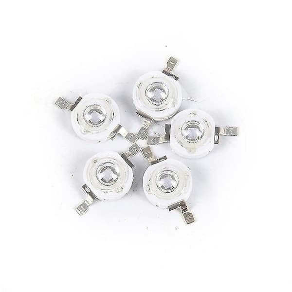 10 stk. 3W LED-pærer med UV-lys chips 395nm LED ultraviolet lys