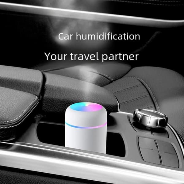 Kreativ og farverig luftfugter til hjemmet, kontoret, USB-stik, til bilen