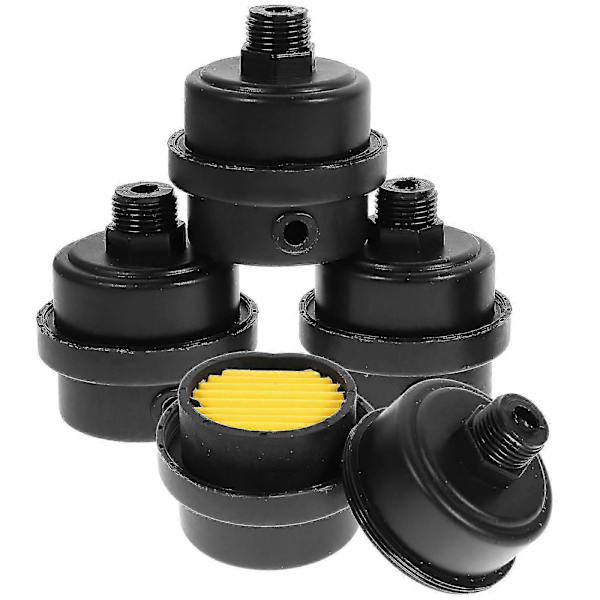 4 stk. Luftfilter Luftkompressor Tilbehør Luftpumpe Kompressor Filter Luftkompressor Udskiftning