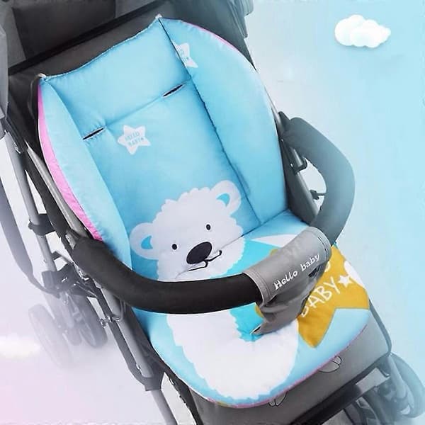 Universella bilbarnvagnsskydd Auto Mjuka Tjocka Sittdynor för Barnvagnar Bilsätesdynor för Bebisar Barn Barnvagnstillbehör