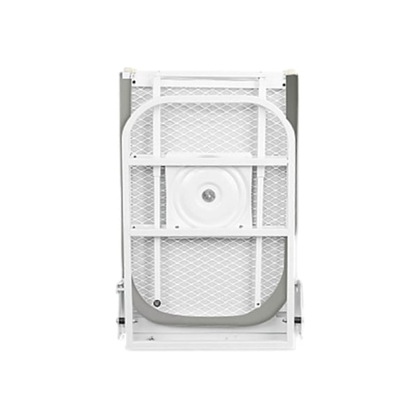 Seinään asennettava silityslauta 180 asteen kääntö olohuoneeseen pieneen tilaan valkoinen harmaa White Gray 92cmx31cm