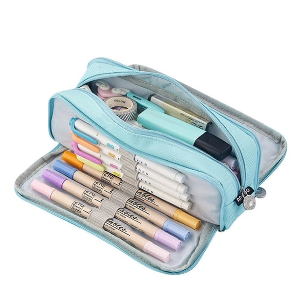Stor pennal Light Blue