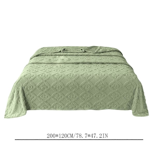 Taffeta Fortykket Tæppe Præget Koral Flannel Tæppe Flannel Tæppe Betræk Tæppe C