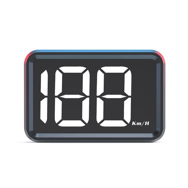 Plug and Play GPS Speedometer HUD for biler lastebiler Digital KM/T Hastighetsvisning Stor HD-skjerm