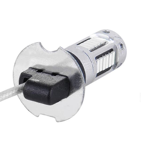 2 KPL H3 10W 30 SMD-4014 LED-auton sumuvalot, DC 12V Blue Light