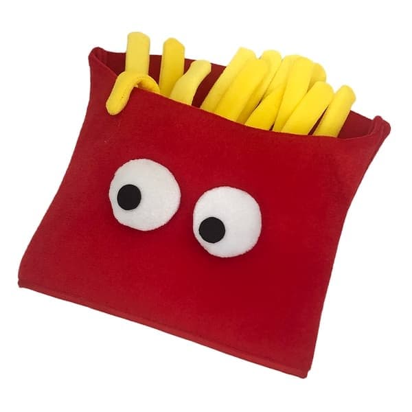 Halloween Pommes Frites Hat Fastfood Kostume Karneval Julefest Tilbehør
