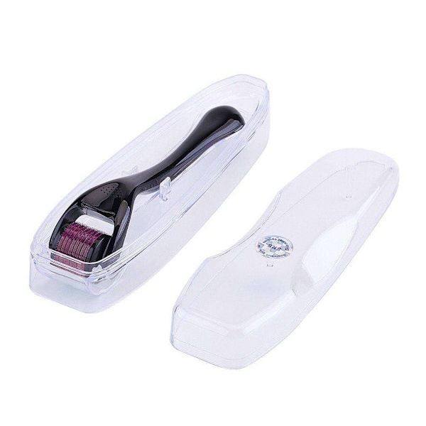 Skin Roller - Microneedling - Stimulerer huden - Skin Roller Sort
