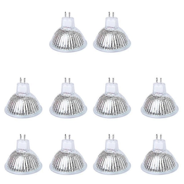 10 X Mr16 12v 20w 20 Watt Halogen Lampa Flood Bar
