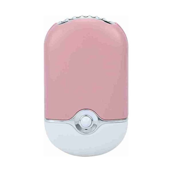 Mini USB køleventilator, aircondition, hurtigtørrende øjenvippeforlængerlim, lyserødt værktøj