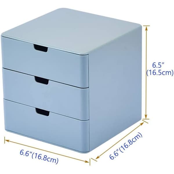 Skuffer Makeup Organizer, Kompakt Opbevaringskasser Lille Størrelse Pink