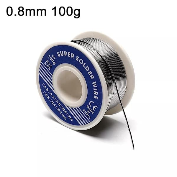 tin wire solder wire 0.8MM100G 100G 0.8mm - varastossa 0.8mm100g 0.8mm100g