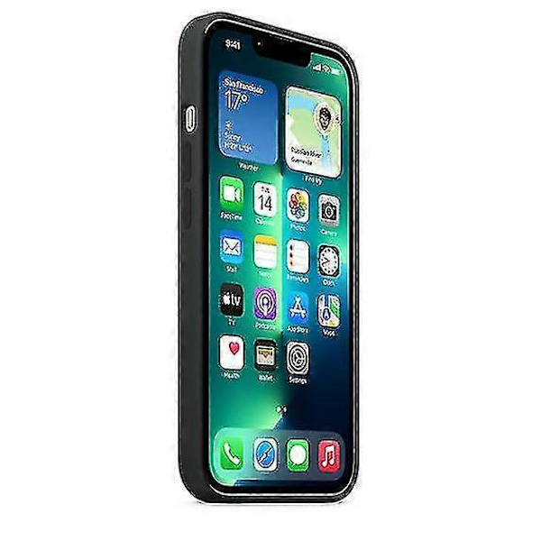 Silikonskal med Magsafe för iPhone 13 Pro Midnight