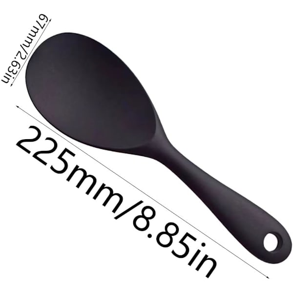 Risske, silikoneske til ris, silikoneske til ris, non-stick risske, køkkenredskaber, til ris
