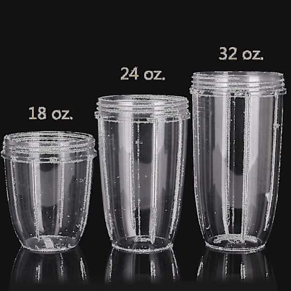 2 kappaleen korvaavat kupit Nutribullet xi 32 oz -laitteeseen
