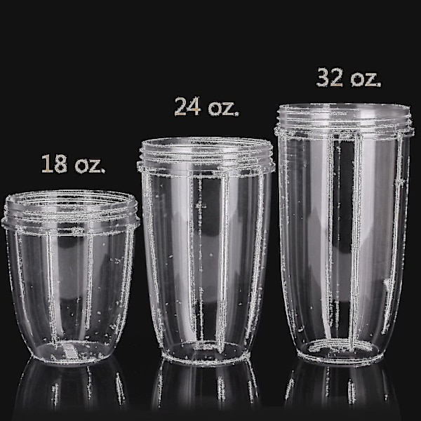 2-paknings erstatningskopper for Nutribullet xi 32 oz