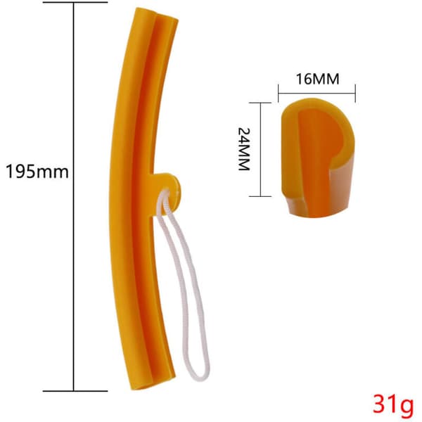 Fälgskydd med hål och rep, fälgskyddsverktyg för motorcyklar och cyklar, cykeldäckväxlare - 2-pack