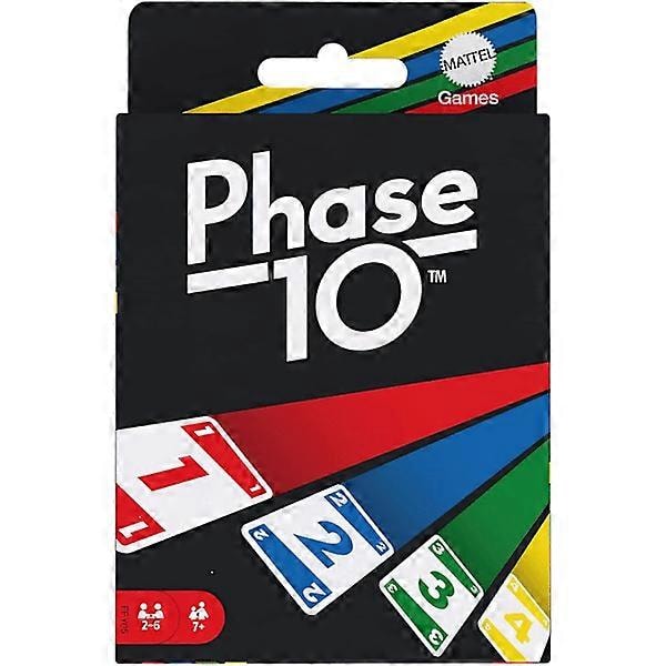 Spelkort Phase 10 svart ask