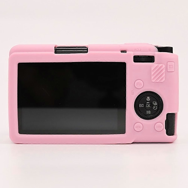 Skyddande Silikonfodral för Ricoh GR IIIx GR III Kamera - Rosa Multicolor Pink