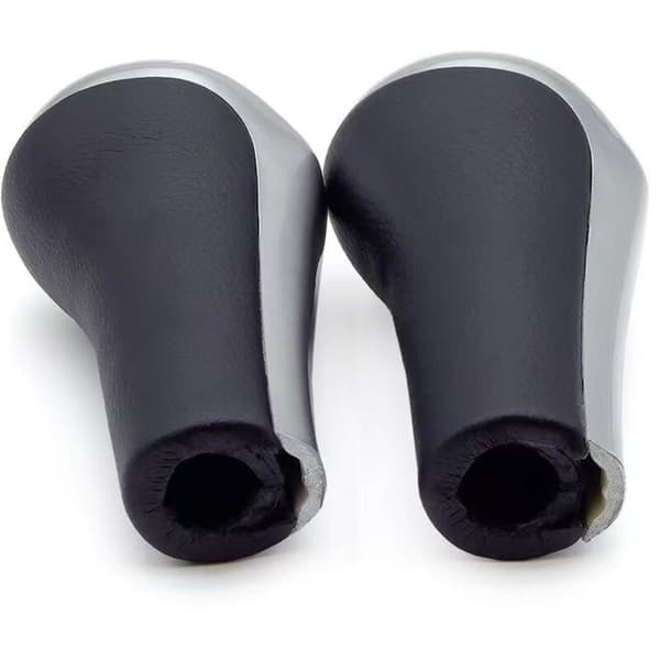 Gearknop kompatibel med BMW 1 3 5 6-serie E30 E32 E34 E36 E38 E39 E46 E53 E60 E61 E63 E81 E82 E83 E84 E87 E90 E91 E92 X1 X3 X5 - Hvid
