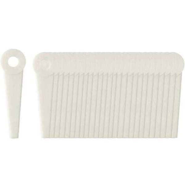 36-delers erstatningsblader for Stihl Polycut trimmertråd 5-3, 6-3, 7-3, 10-3, 20-3, 40-3, 41-3
