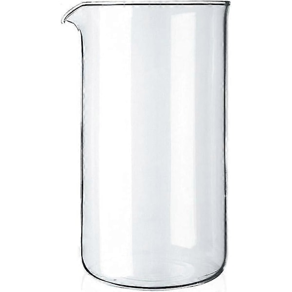 Udskiftningsglas til stempelkande, 8 kopper, 1L