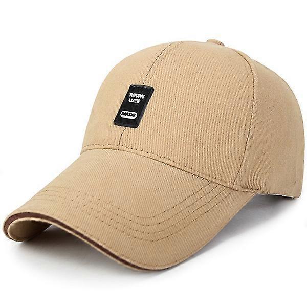 Baseballcaps for menn, for vår og høst, golf, baseball Khaki