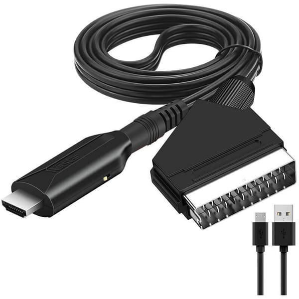 SCART til HDMI lyd- og videoadapter for HDTV/DVD/Set-Top Box/PS3/PAL/NTSC - Starlight høykvalitetskonverter