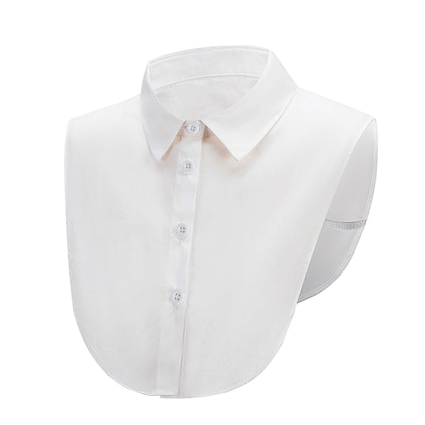 Falsk Skjortekrage Dame og Herre white