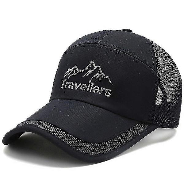 Ny Sommer Udendørs Unisex Mesh Patchwork Baseball Kasket Solhat Baseball Caps