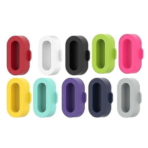 Dammtätt silikonskydd för Garmin Fenix 5s 5x 6 6s 6x - 10-pack Multicolor