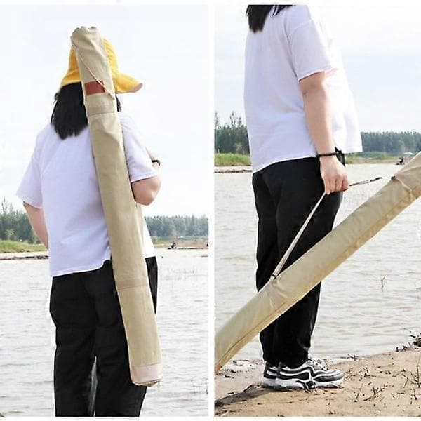 Fiskeutrustning Förvaringsväska Fiskespö Väska Beige 120cm