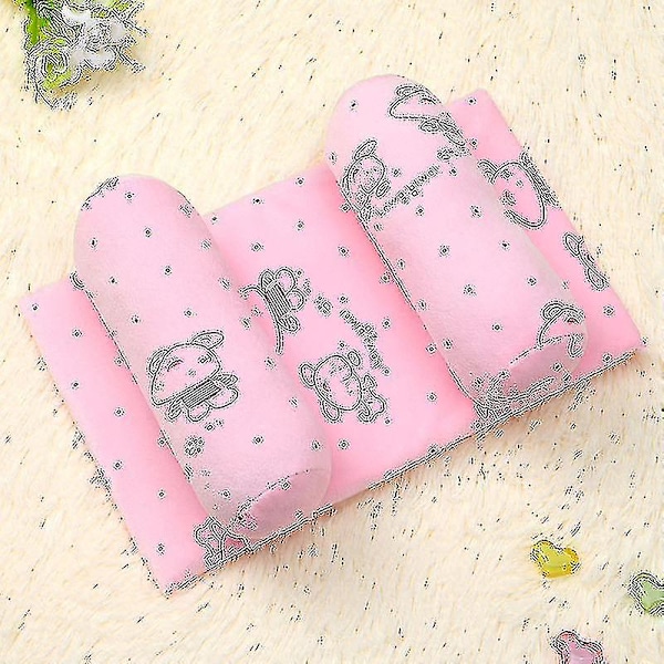 Blød Baby Pude Mod Deformation - Pude Mod Fladt Hoved pink