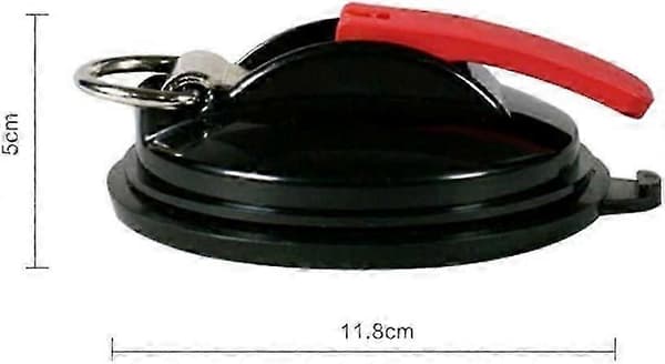 2 st sugproppar med 4 S-krokar, multifunktionella sugproppar superstark sugkrok för bil husbil husvagn spännare