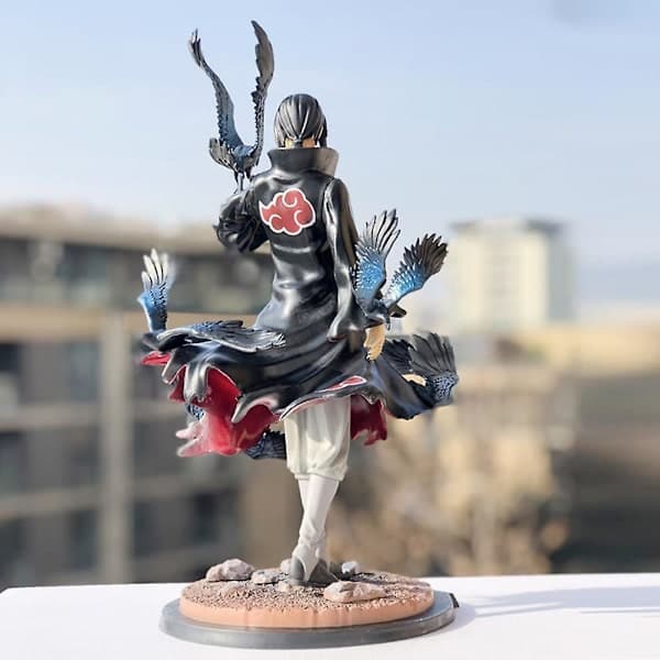 Anime Naruto Uchiha Itachi Raven Shippuden Figur PVC Statue Samleobjekt Legetøj Til Børn Fans Gave