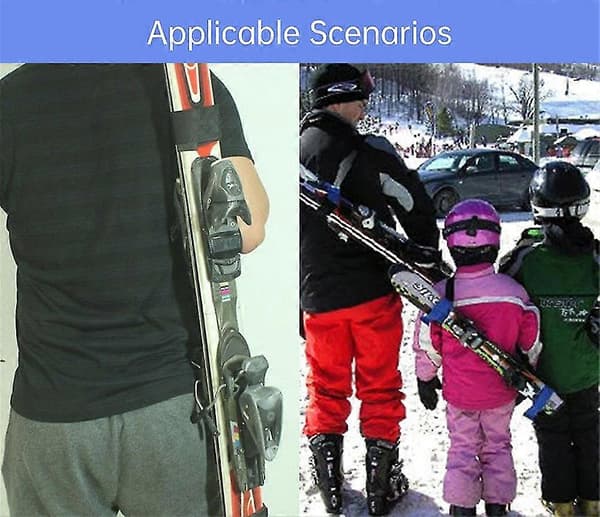 Skistropper, Skistropper til transport, Skibærerstrop red
