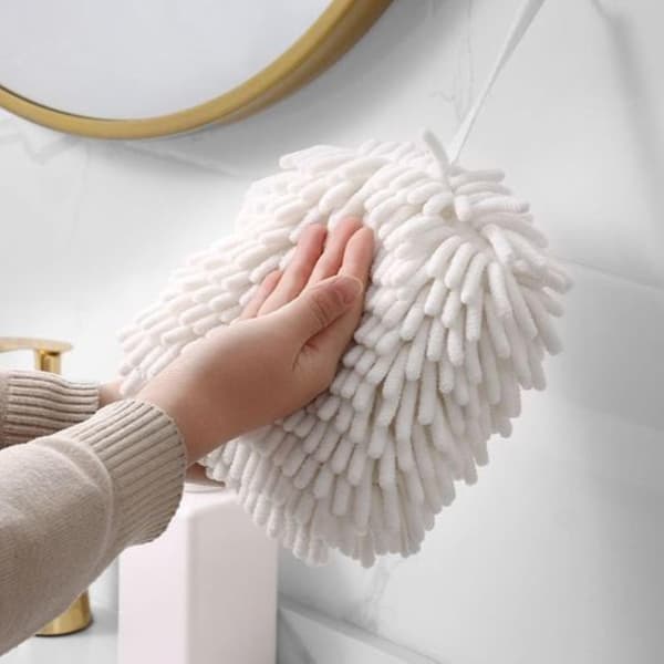 Hængende Håndklædebolde, Mikrofiber Hurtigtørrende Håndklæde, Blød Absorberende Hurtigtørrende Klud Til Køkken 3 stk SXQ