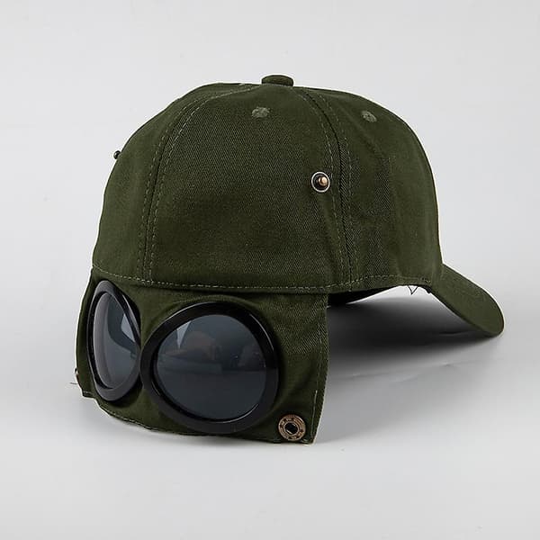 Hatt Sommar Glasögon Basebollkeps Dam Unisex Solglasögon Keps Herr Basebollkeps Black 1 Pcs