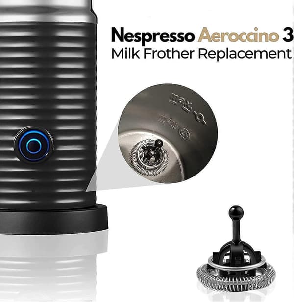 Nespresso Visp for Aeroccino 3 Melkeskummer Erstatning