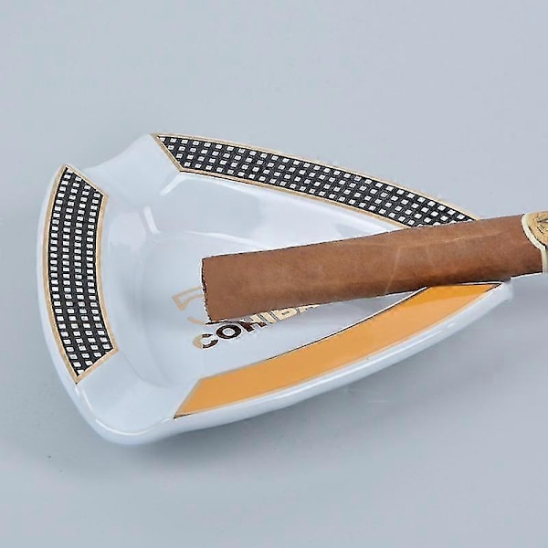 Keramisk cigar askebæger cigar askebæger bærbar cigar askebægre holder