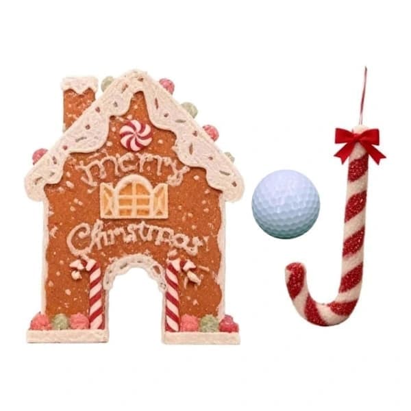 Julspel Pepparkaksgolfset Jul Inomhus Familjespel för Barn Vuxna Julklapp Ett Set