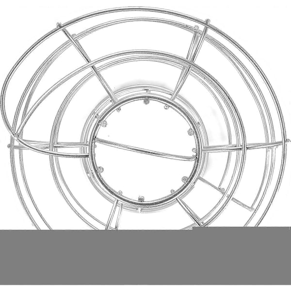 Äggskelter Deluxe Modern Spiralformad Dispenserställning Silver